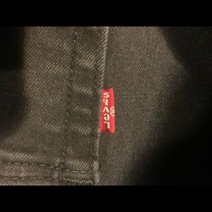 Mens Black Levi’s Jeans